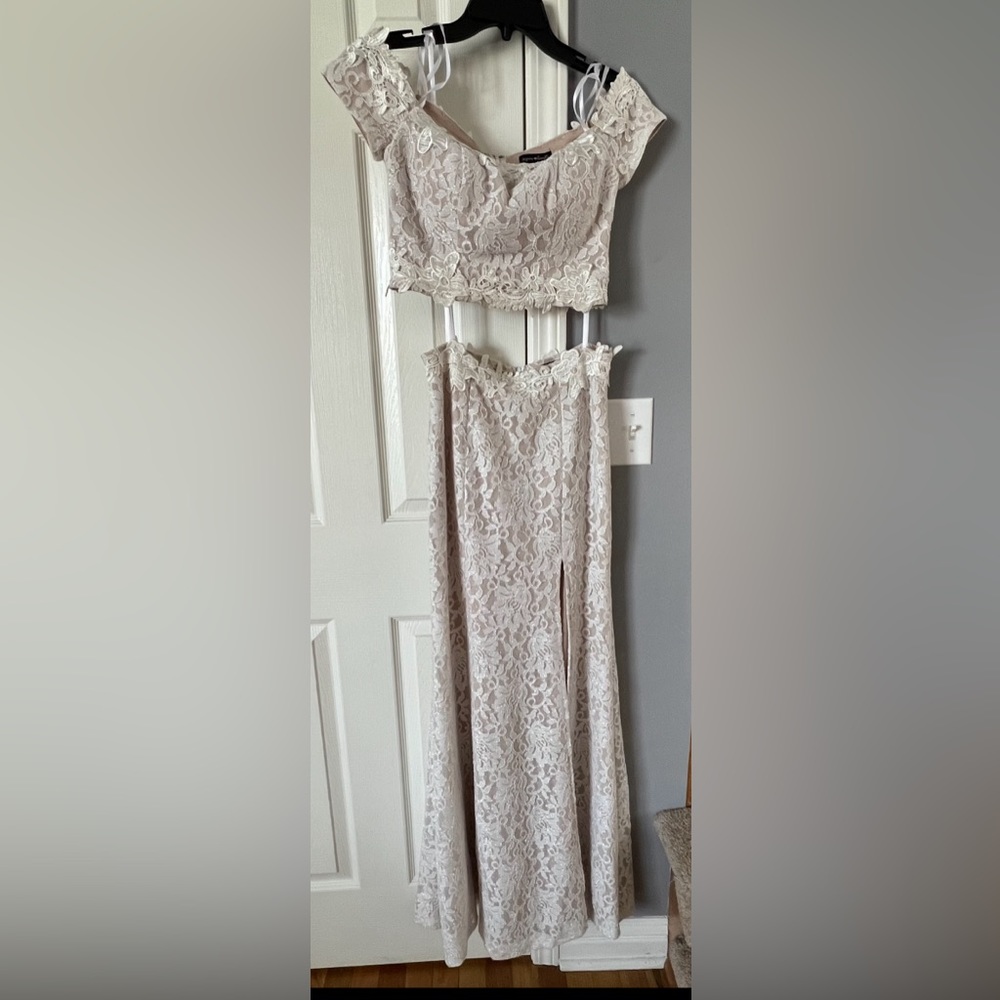 Sequin Hearts 2piece Formal
